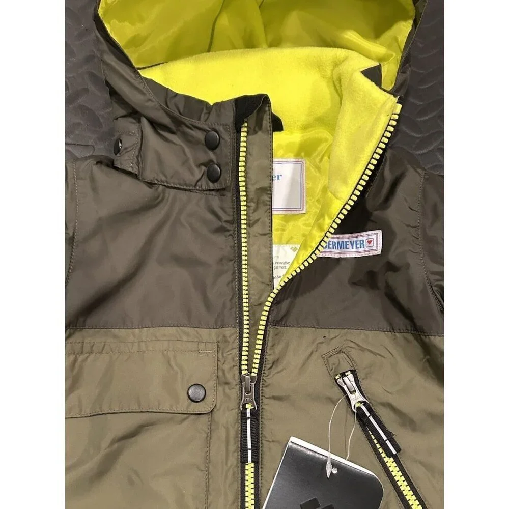 NEW Obermeyer Kids Landon All-Season Jacket Kids Size XS (Age 1/2) Hooded Warm